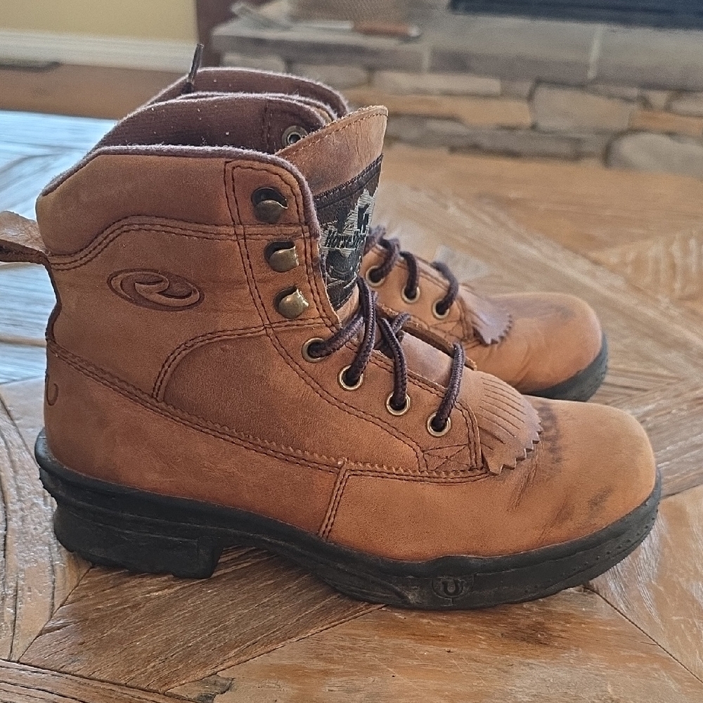 ROPER ladies lace up western country boots 6.5